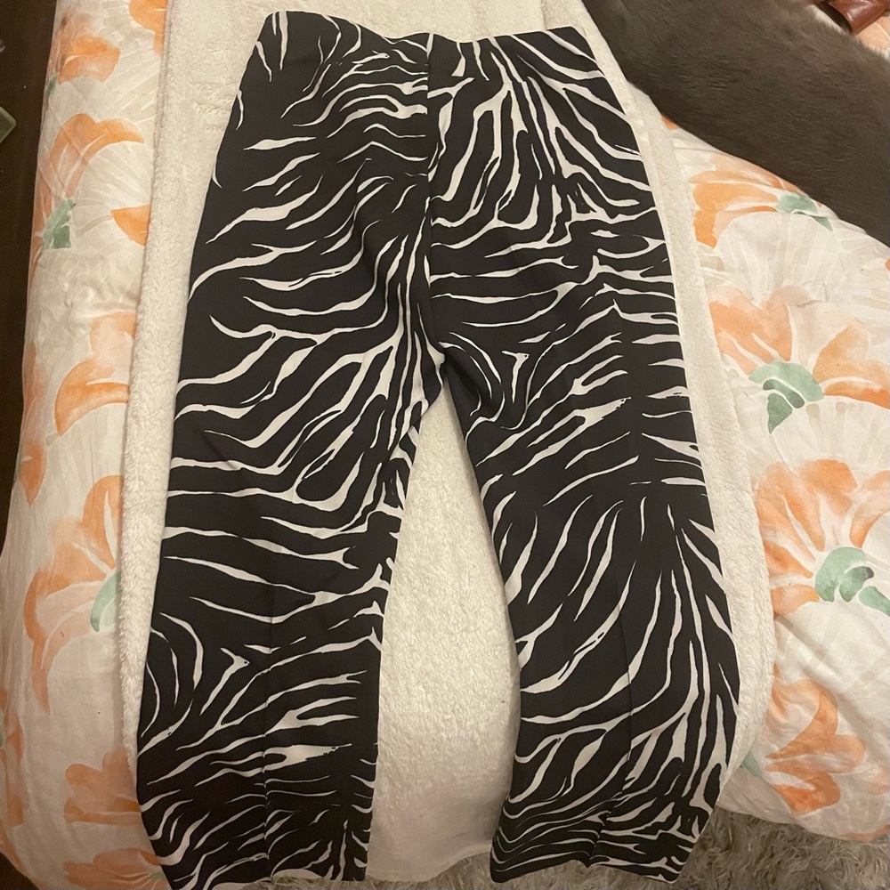 Zebra Print Zara Trousers